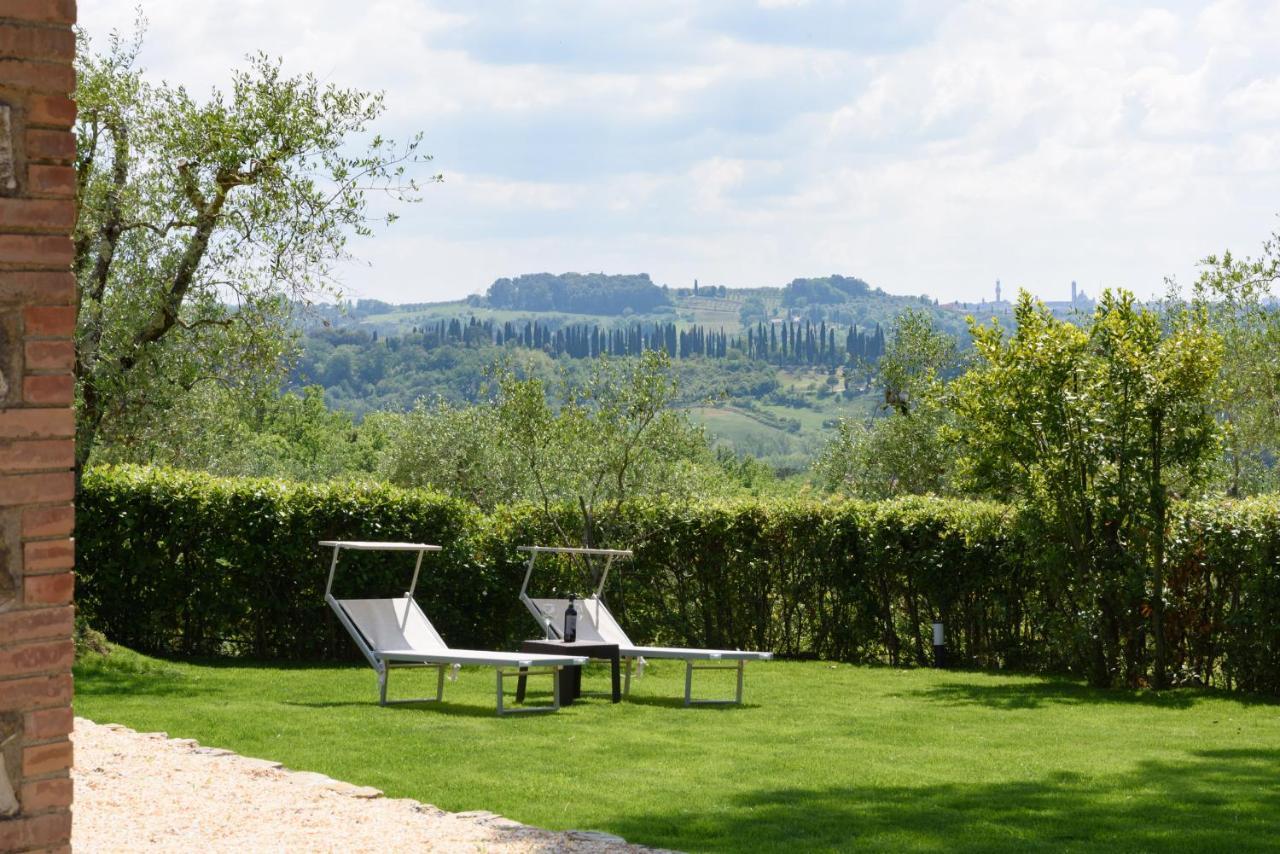 Villa Il Campo Degli Ulivi Ponte A Bozzone Exteriör bild