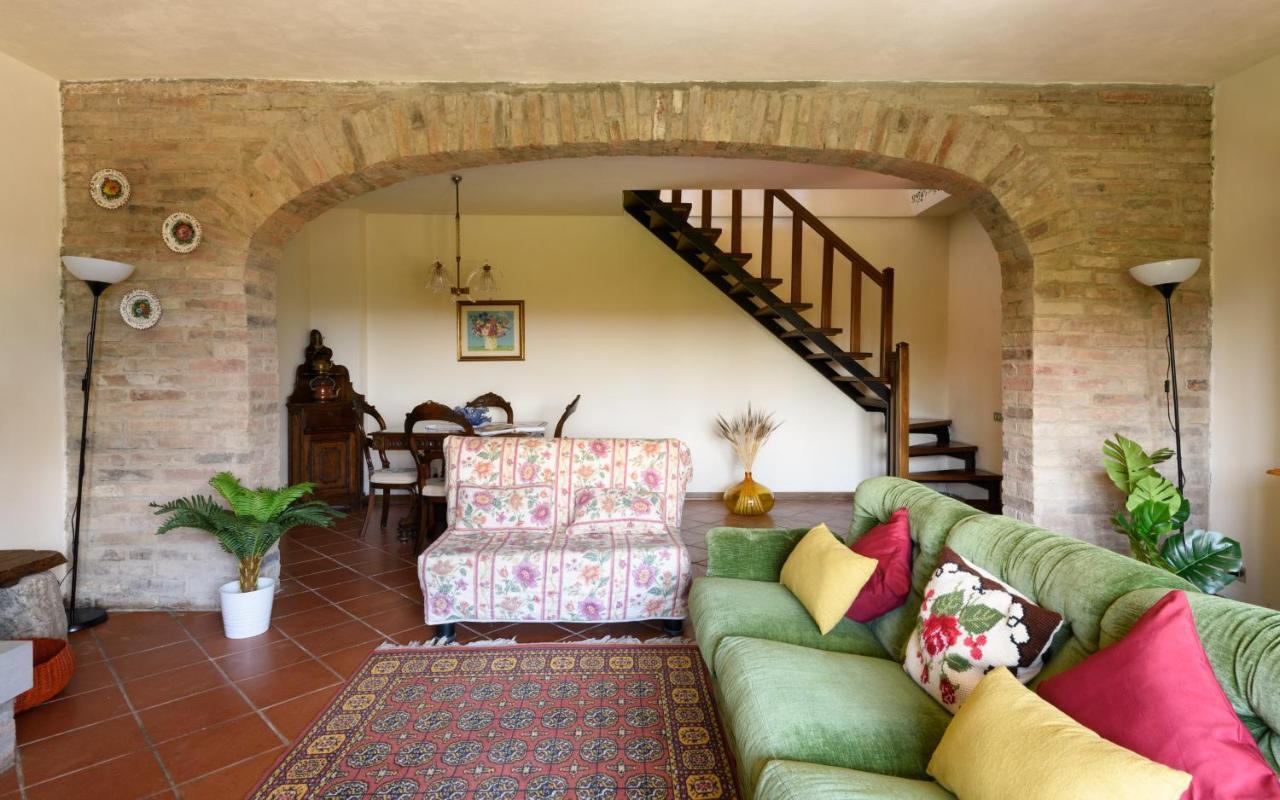 Villa Il Campo Degli Ulivi Ponte A Bozzone Exteriör bild