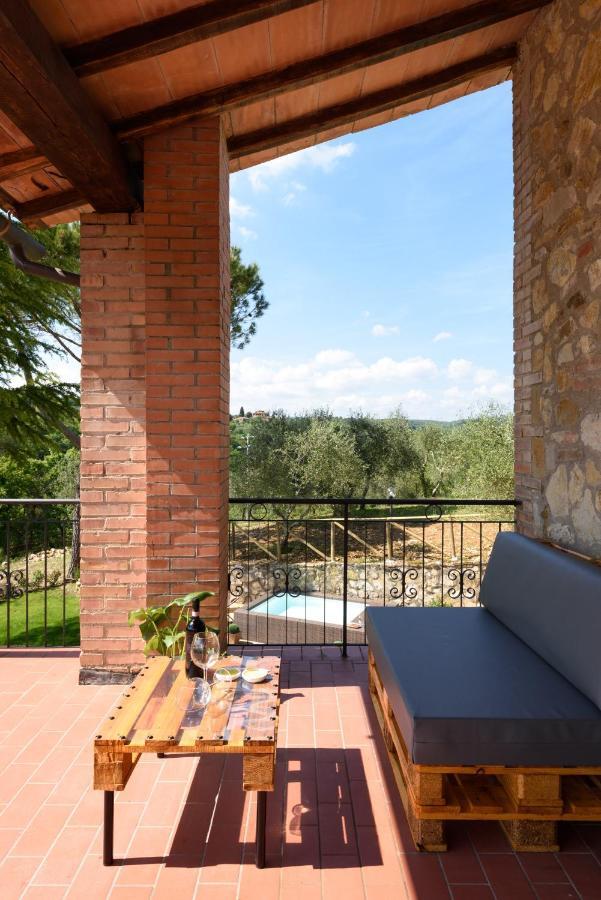 Villa Il Campo Degli Ulivi Ponte A Bozzone Exteriör bild