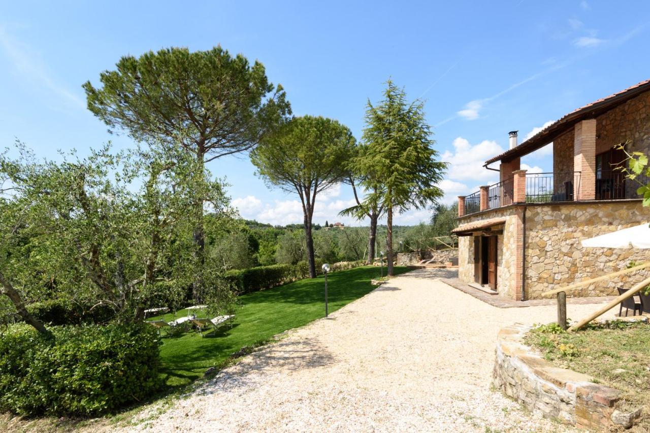 Villa Il Campo Degli Ulivi Ponte A Bozzone Exteriör bild
